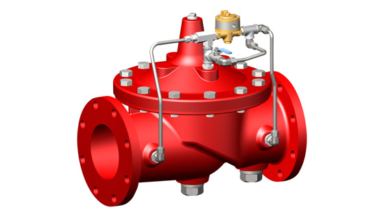 403-11 Válvula De Controle Remoto Pneumática Operada – Água Doce E Água Do Mar