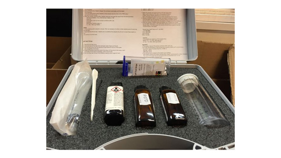 Cooling water test kit