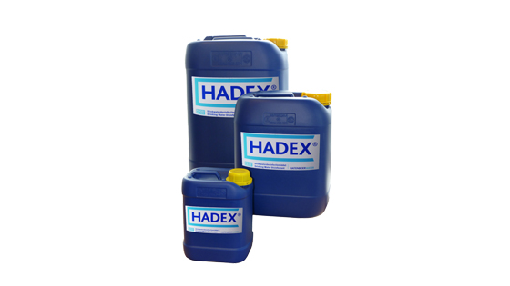 Hadex water treatment